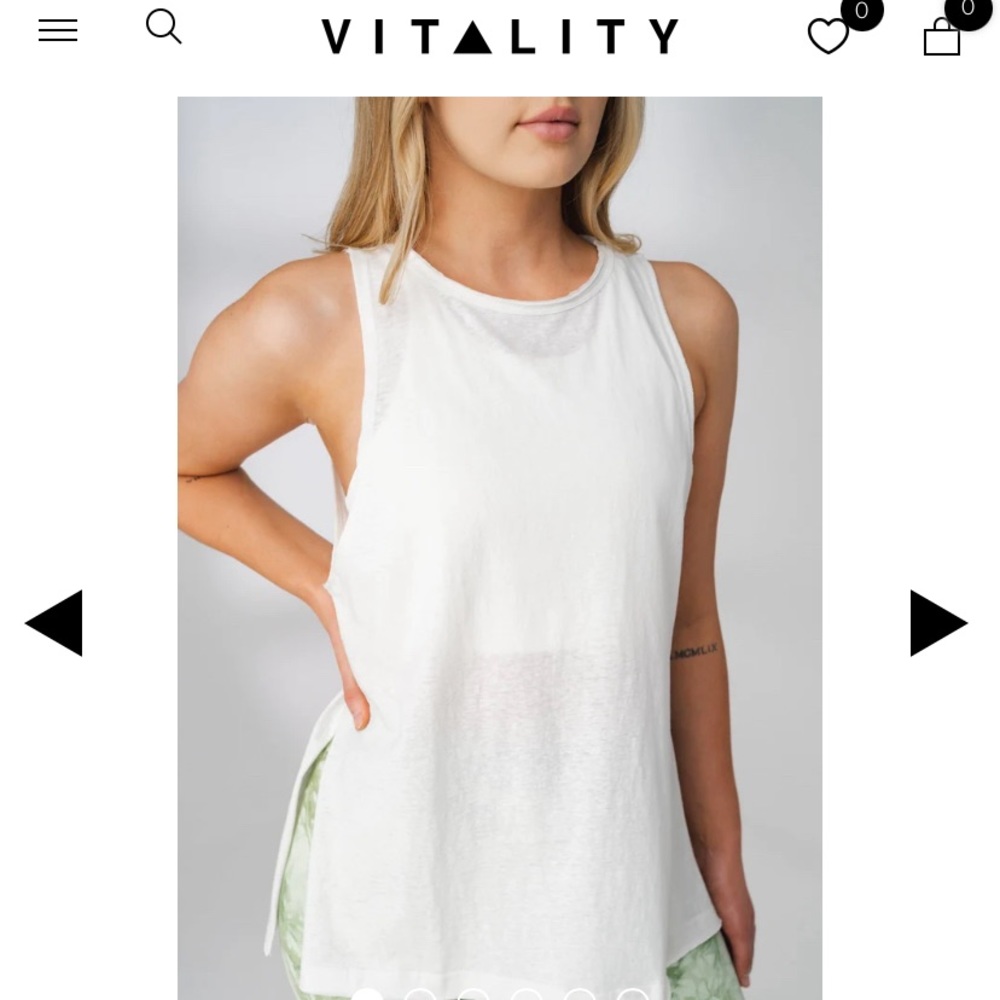 Vitality (balance athletica) power tank top